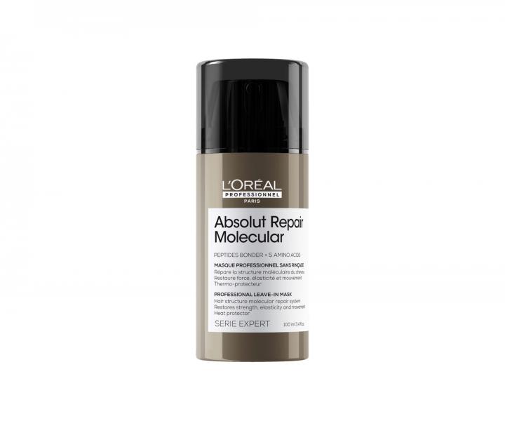 Sada pro pokozen vlasy Loral Professionnel Absolut Repair Molecular + srum 75 ml zdarma