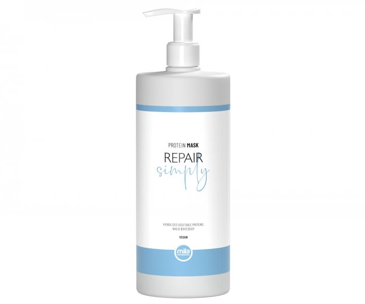 Proteinová maska pro regeneraci vlasů Mila Professional Protein Mask Repair Simply - 950 ml