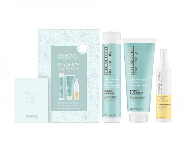 Drkov sada pro such vlasy Paul Mitchell Clean Beauty Hydrate Gift Set