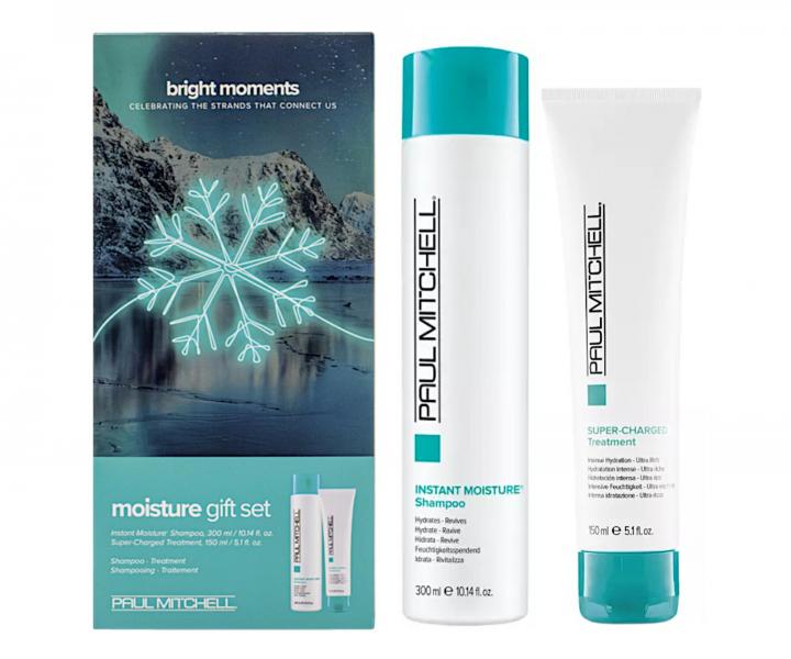 Dárková sada pro suché vlasy Paul Mitchell Instant Moisture Duo Bright Moments