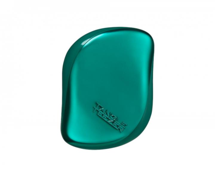 Kartáč na rozčesávání vlasů Tangle Teezer Compact Styler Green Jungle - metalický zelený
