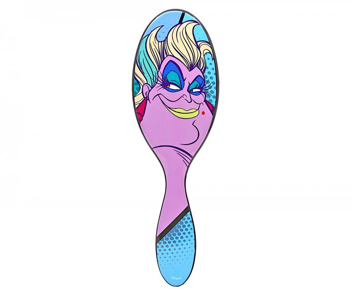 Kart na rozesvn vlas Wet Brush Original Detangler Disney Villains Ursula - modr