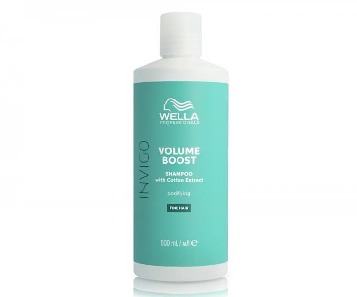ampon pro objem vlas Wella Professionals Invigo Volume Boost Shampoo Fine Hair - 500 ml