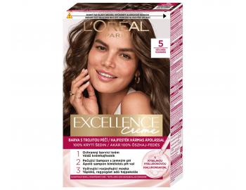 Permanentn� barva Lor�al Excellence Creme - 5 sv�tle hn�d�