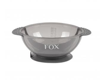 Plastová miska na barvu s přísavkou Fox Earth Colors - 300 ml, transparentní šedá
