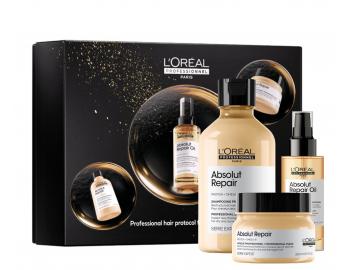 D�rkov� sada pro such� a po�kozen� vlasy Lor�al Professionnel Serie Expert Absolut Repair Trio