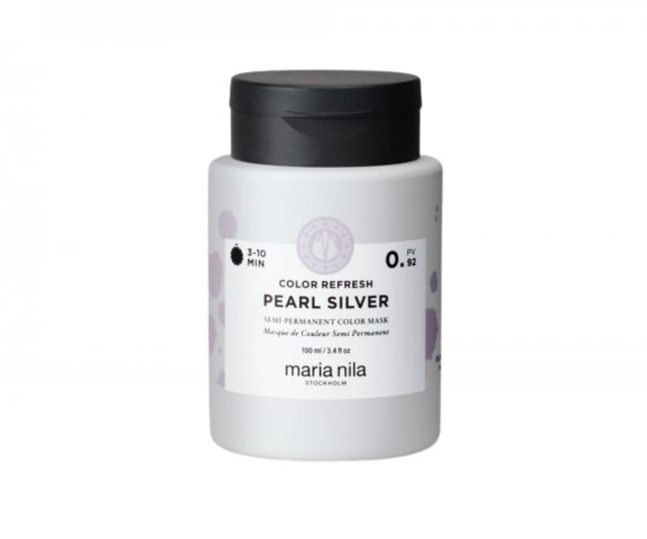 Maska pro o�iven� barvy vlas� Maria Nila Colour Refresh Pearl Silver - platinov�, 100 ml