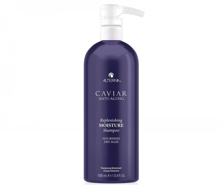 Hydrata�n� �ampon pro such� a l�mav� vlasy Alterna Caviar Replenishing Moisture Shampoo - 1000 ml