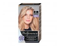 Permanentní barva Loréal Préférence 8.1 světlá popelavá blond