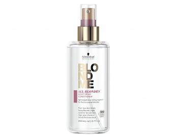 Bezoplachový sprej pro blond vlasy Schwarzkopf Professional BlondMe All Blondes Light - 200 ml
