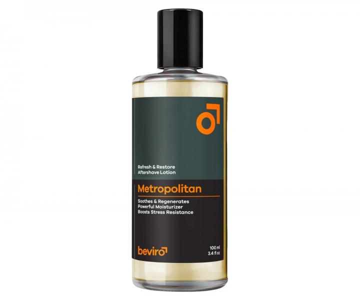 Osv�uj�c� a regenera�n� voda po holen� Beviro Refresh & Restore Aftershave Lotion Metropolitan - 100 ml