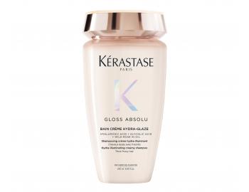 Hydrata�n� a rozjas�uj�c� �ampon pro vlasy se sklonem ke krepat�n� K�rastase Gloss Absolu Bain Hydra-Glaze - 250 ml