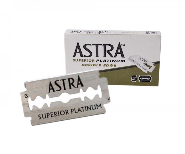 Náhradní žiletky do břitvy Astra - 5 ks