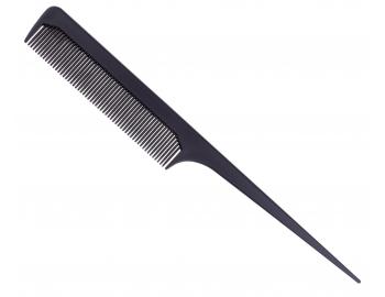 Tup�rovac� h�eben Detail Hair style Plastic Tail Comb - 21,5 cm, �ern�