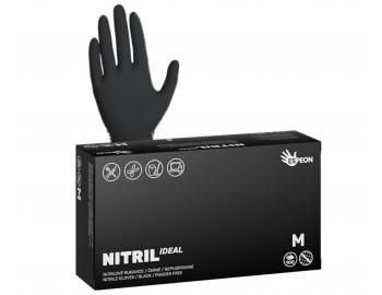 Nitrilové rukavice Espeon Nitril Ideal - 100 ks, černé, velikost M