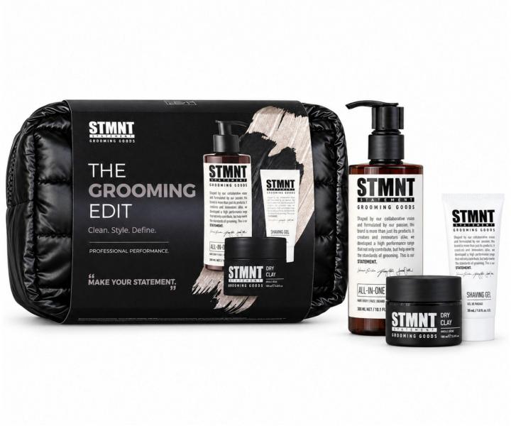 P�nsk� d�rkov� sada pro p��i a styling vlas� a vous� STMNT The Grooming Edit + kosmetick� ta�ka zdarma