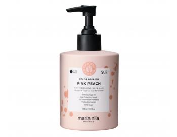 Maska pro o�iven� barvy vlas� Maria Nila Colour Refresh Pink Peach - r��ovo-broskvov�, 300 ml