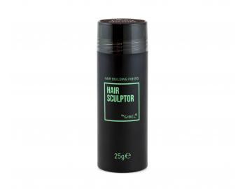 Pudr pro zakrytí řídnoucích vlasů plnitelný Sibel Hair Building Fibers - tmavě hnědá, 25g