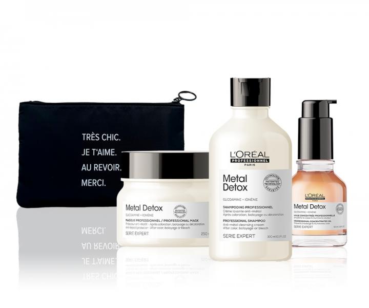 ada pro barven a pokozen vlasy LOral Professionnel Serie Expert Metal Detox