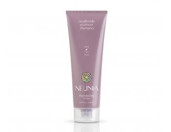 ampon pro neutralizaci a rozjasnn blond vlas Neuma neuBlonde platinum shampoo - 250 ml