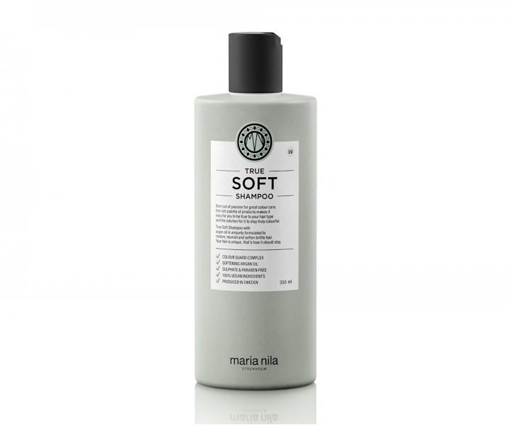 Hydratační šampon pro suché vlasy s arganovým olejem Maria Nila True Soft Shampoo - 350 ml