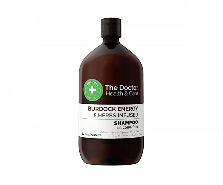 Vyivujc ampon proti padn vlas The Doctor Burdock Energy - 946 ml