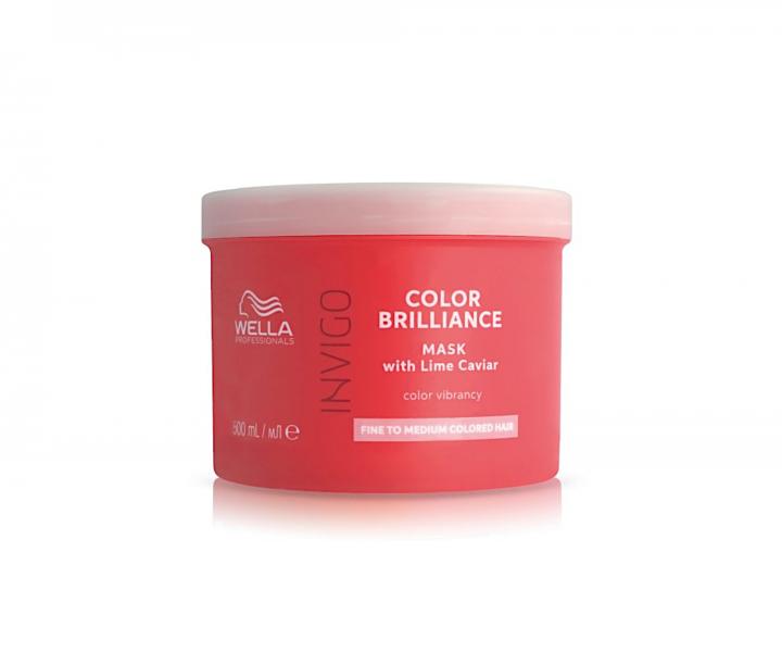 Maska pro jemné až normální vlasy Wella Professionals Invigo Color Brilliance Fine To Medium