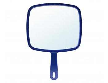 Zrctko s rukojet Bellazi - 23 x 32 cm, modr