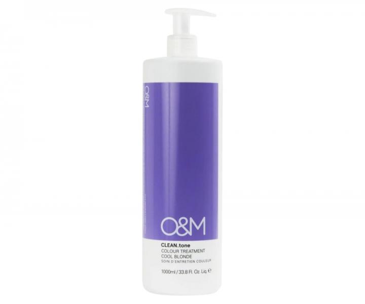 T�novac� p��e na vlasy O&M Clean.tone Colour Treatment Cool Blonde - 1000 ml - studen� blond