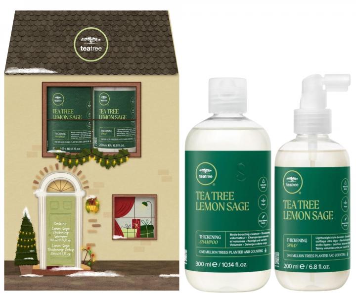 Drkov sada pro objem vlas Paul Mitchell Tea Tree Lemon Sage Duo