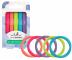 Gumi�ky do vlas� Invisibobble Hair Tie - oran�ov�, r��ov�, fialov�, zelen� a modr� v neonov�ch odst�nech