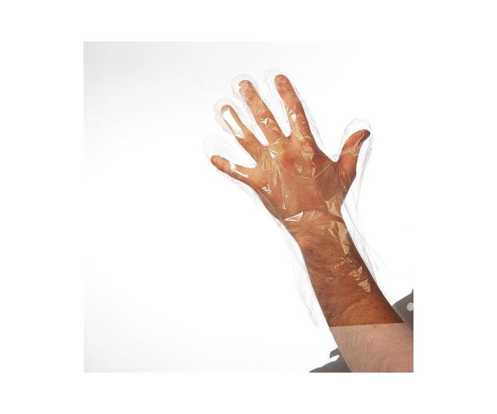 Jednorázové rukavice z folie Sibel - vel.L, 50 ks