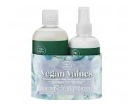Dárková sada pro hydrataci suchých vlasů Paul Mitchell Tea Tree Vegan Values Soothing Hydration Duo