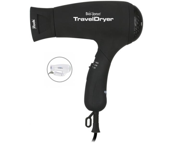 Bio Ionic fén Travel Pro 1200 W - černý