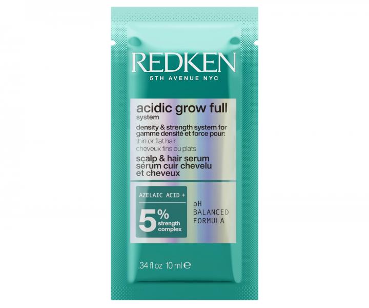 Posiluj�c� s�rum pro jemn� vlasy Redken Acidic Grow Full System Scalp & Hair Serum - 10 ml (bonus)