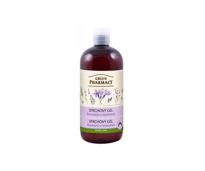 Sprchový gel Green Pharmacy - rozmarýn a levandule - 500 ml