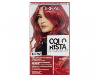Permanentní barva na vlasy Loréal Colorista Permanent Gel Bright Red - jasně červená