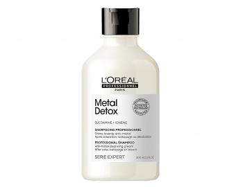 ada pro barven a pokozen vlasy LOral Professionnel Serie Expert Metal Detox - ampon - 300 ml