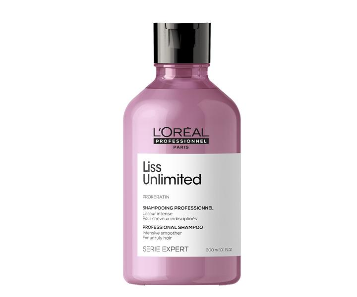 Uhlazující šampon pro nepoddajné vlasy Loréal Professionnel Serie Expert Liss Unlimited - 300 ml
