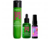 Sada pro ochranu such�ch vlas� Matrix Food For Soft + pe�uj�c� sprej s 20 benefity Matrix Miracle Creator 45 ml zdarma