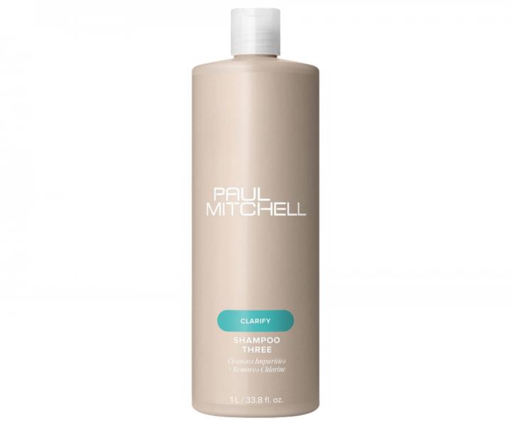 �istic� �ampon pro pos�len� vlas� a odstran�n� chl�ru Paul Mitchell Clarify Shampoo Three - 1000 ml