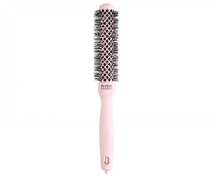 Kulatý foukací kartáč na vlasy Olivia Garden Expert Blowout Speed XL Pastel Pink