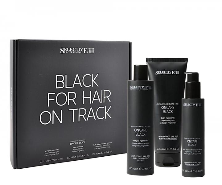 Řada pro regeneraci poškozených vlasů Selective Professional OnCare Black