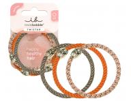 Sada ozdobn�ch gumi�ek do vlas� Invisibobble Twistar Orange Affaire - 3 ks