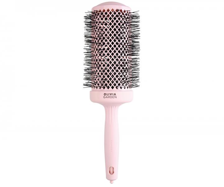 Kulat foukac kart na vlasy Olivia Garden Expert Blowout Speed XL Pastel Pink - 65 mm