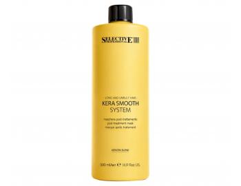 Vyhlazuj�c� maska pro dlouh� a nepoddajn� vlasy Selective Professional Kera Smooth System Post Treatment Mask - 500 ml