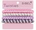 Ozdobn� gumi�ky do vlas� Sibel Twisties - r��ov�