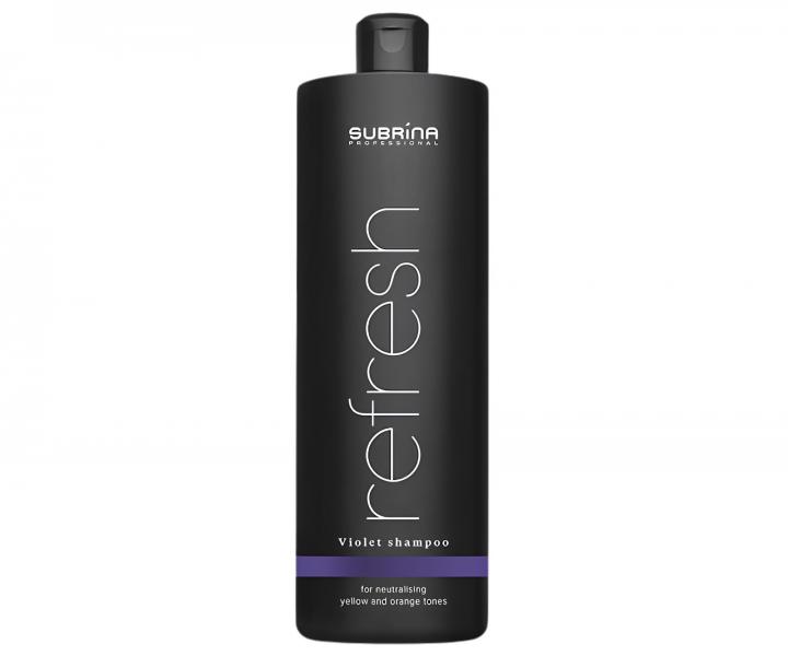 �ampon pro neutralizaci �lut�ch t�n� Subrina Professional Violet Shampoo - 1000 ml