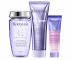 Řada pro blond vlasy Kérastase Blond Absolu - sada - šampon + péče + noční sérum 30 ml zdarma