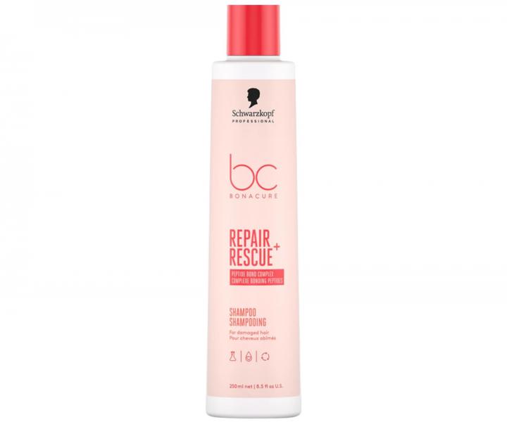 �ampon pro po�kozen� vlasy Schwarzkopf Professional BC Bonacure Repair Rescue+ Shampoo - 250 ml